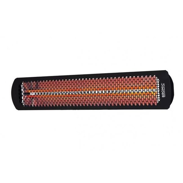 Summit Commercial Bromic BH0420033 6000W Tungsten Smart Heat Electric Outdoor Patio Heater; Black BH0420033